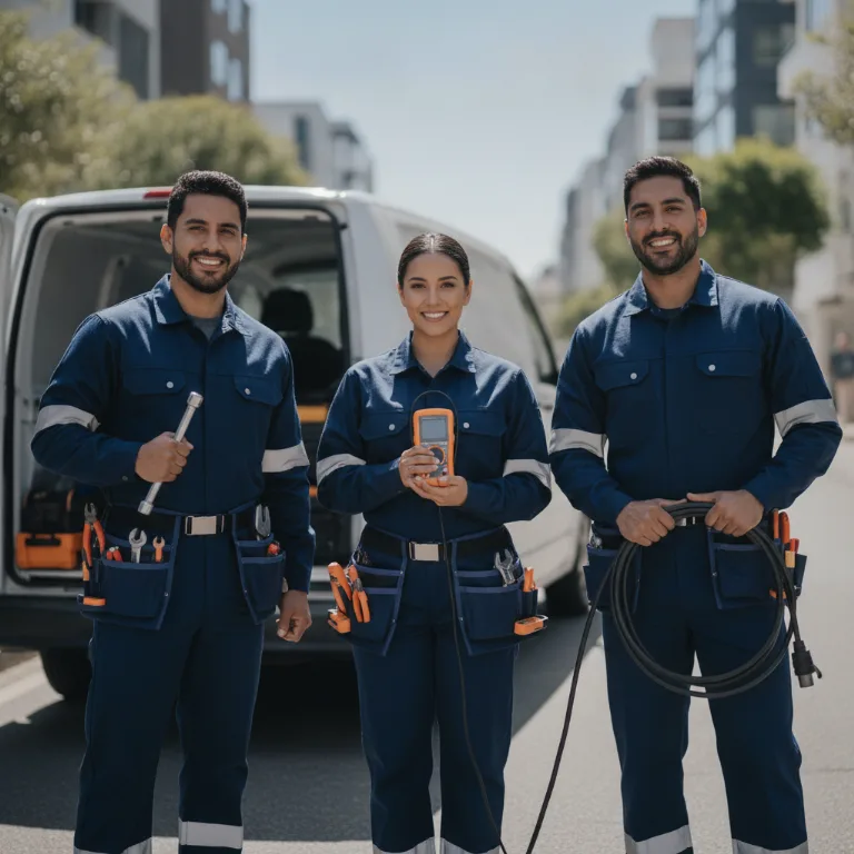 Ponto de Carregamento equipe em Jundiai
